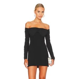 NBD/REVOLVE Carlotta Mini Dress Size M in Black